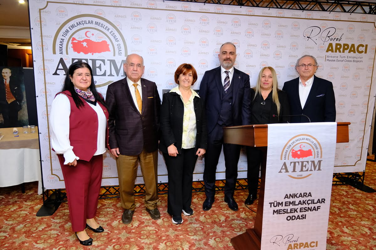 Emlak Sektörünün Kalbi Ankara’da Attı: Türkiye Genelinden Temsilciler “Meslekte Birlik” İçin Buluştu